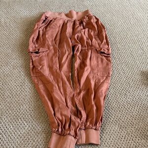 Cinq à Sept Terracotta Pleated Skirt